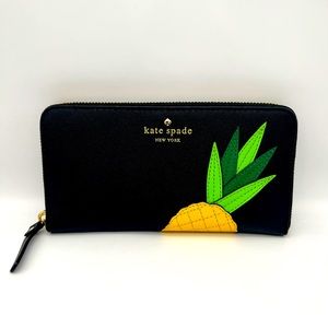 KATE SPADE Wing It Lacey Wallet - Pineapple - PWRU4396